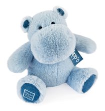 Plyšový hrošík Hippo Blue Jean Histoire d’ Ours modrý 25 cm od 0 mes HO3213