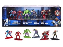 Figúrky zberateľské Avengers Marvel Nano Pack Jada kovové sada 6 druhov JA3224001