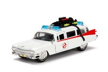 Autíčko Ghostbusters Cadillac Jada kovové s otvárateľnými dverami a gumenými kolieskami dĺžka 12 cm 1:32 JA3232000