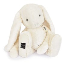 Plyšový zajačik The Bunny White Histoire d’ Ours biely 50 cm od 0 mes HO3243