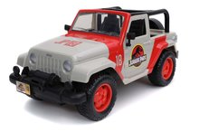 Távirányítós kisautó RC Jeep Wrangler Jurassic World Jada terepjáró talajon ls vízen hossza 24 cm 1:16 JA3256000