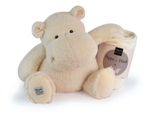 Plüss víziló takaróval Ocher Hippo Chill Histoire d’ Ours bézs 45 cm 0 hó-tól HO3285