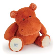 Plüss víziló takaróval Terracota Hippo Chill Histoire d’ Ours narancssárga 45 cm 0 hó-tól HO3286