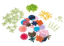 Virágszirmok virágkészítő készlethez Crea Deco Flowers Refill Smoby 98 kiegészítő 16 virág készítéséhez 5 éves kortól