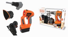 Elektronikus szerszám EVO Black&Decker Smoby fúrószárakkal dekopírfűrésszel csiszolóval és fúróval 3 évtől SM360915