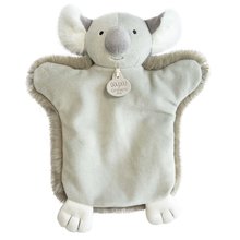 Plyšová koala na bábkové divadlo Koala Hand Puppet Doudou et Compagnie sivá 25 cm od 0 mes