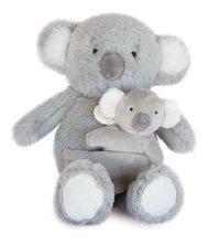 Plyšová koala s mláďatkom Koala Unicef Collection Doudou et Compagnie v darčekovom balení sivá 25 cm od 0 mes DC3791