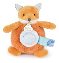 Plyšová líška so svetlom Fox Nightlight Unicef Collection Doudou et Compagnie v darčekovom balení oranžová 15 cm od 0 mes DC3992