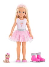 Játékbaba Valentine Ballerina Set Girls Corolle szőke hajjal 28 cm 4 kiegészítővel 4 évtől CO600230