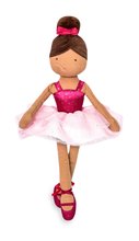 Bábika Isadora My Little Ballerina Jolijou 35 cm v ružových šatách so sukničkou z jemného textilu od 4 rokov JJ6036