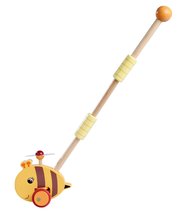 Fa méhecske Push Bee with Stick Eichhorn tologatóbottal hossza 50 cm 12 hó-tól EH6804