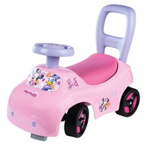 Odrážadlo a chodítko 2v1 Minnie Auto Ride On Smoby ergonomické s opierkou a úložným boxom pod sedadlom od 10 mes SM720544