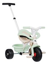 Trojkolka s voľnobehom Be Fun Comfort Tricycle Smoby s nastaviteľnou vodiacou rúčkou a ochrannou hrazdou zelená od 10 mes