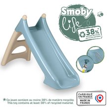 Šmykľavka s vodnou hrou 90 cm XS Slide Blue Life Smoby s UV filtrom modrá od 24 mes - model 2025