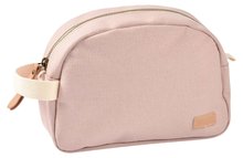 Pipere táska Tolietry Pouch Beaba Canvas Dusty Rose cipzáras rózsaszín