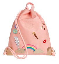 Školský vak na telocvik a prezuvky City Bag Lady Gadget Pink Jeune Premier ergonomický luxusné prevedenie 40*36 cm