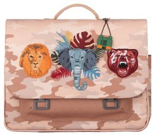 Školská aktovka It Bag Midi Wildlife Jeune Premier ergonomická luxusné prevedenie 30*38 cm JPITD22192