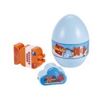 Jucărie de construit animal în ou Animals Eggs Écoiffier 15 cm - pește de la 18 luni