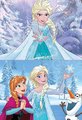 Puzzle Frozen Educa 2x 20 dielov