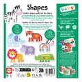 Náučná hra pre najmenších Explore shapes with Zebra Zac Educa Učíme sa tvary so zvieratkami v angličtine a francúzštine od 24 mes