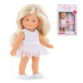 Bábika Rosy Ballerina Set Mini Corolline Corolle blond vlasy a modré oči 20 cm 3 doplnky