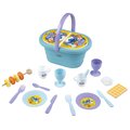 Košík s obedovou súpravou a pohármi Stitch Picnic Basket Smoby s 19 doplnkami