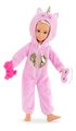 Súprava oblečenia Unicorn Onesie Dressing Room Girls Corolle pre 28 cm bábiku 7 doplnkov od 4 rokov