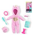 Súprava oblečenia Unicorn Onesie Dressing Room Girls Corolle pre 28 cm bábiku 7 doplnkov od 4 rokov