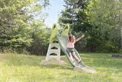 Šmykľavka s dvojitou vlnou a vodotryskom 230 cm Toboggan XL Slide Life Smoby s pevnou konstrukciou a UV filtrom - model 2025