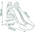 Šmykľavka s vodnou hrou 150 cm GM Slide Life Smoby protišmykové schody s UV filtrom od 24 mes - model 2025