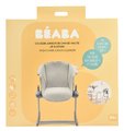 Textilná vložka Junior Up & Down High Chair Beaba k drevenej jedálenskej stoličke sivá od 36 mes