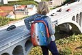 Školská taška batoh Backpack James Racing Club Jeune Premier ergonomický luxusné prevedenie 42*30 cm