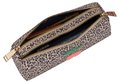 Školský peračník Pencil Case Double Leopard Cherry Jeune Premier ergonomický luxusné prevedenie 22*6*8 cm