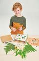 Drevený herbár My Botanical Press Tender Leaf Toys na zbieranie kvetín a listov